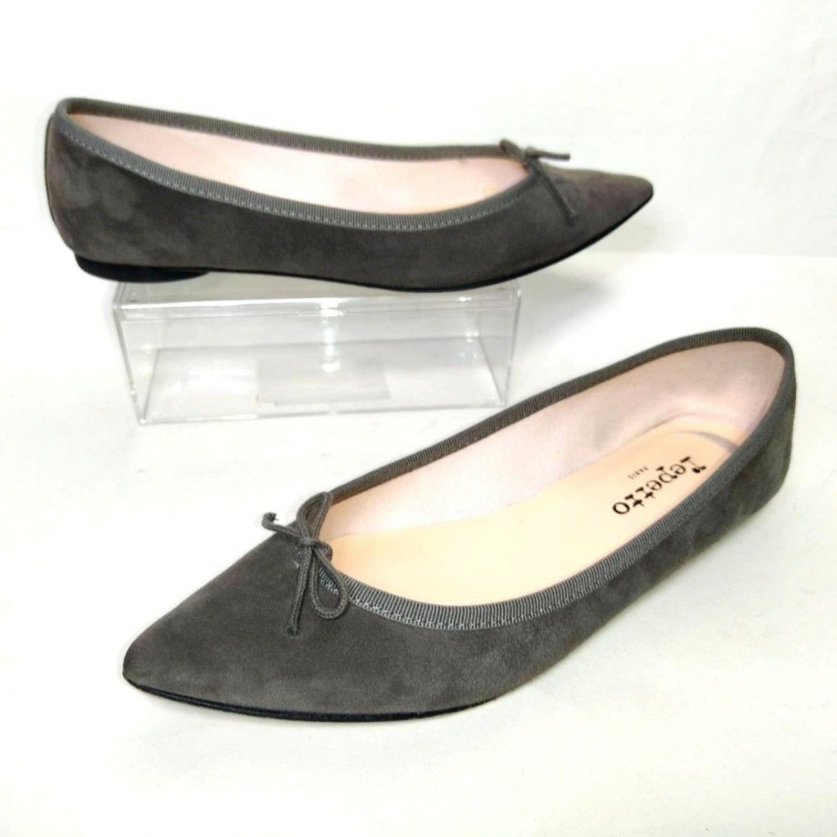 美品】repetto レペット ブリジット グレー 23.5cm-
