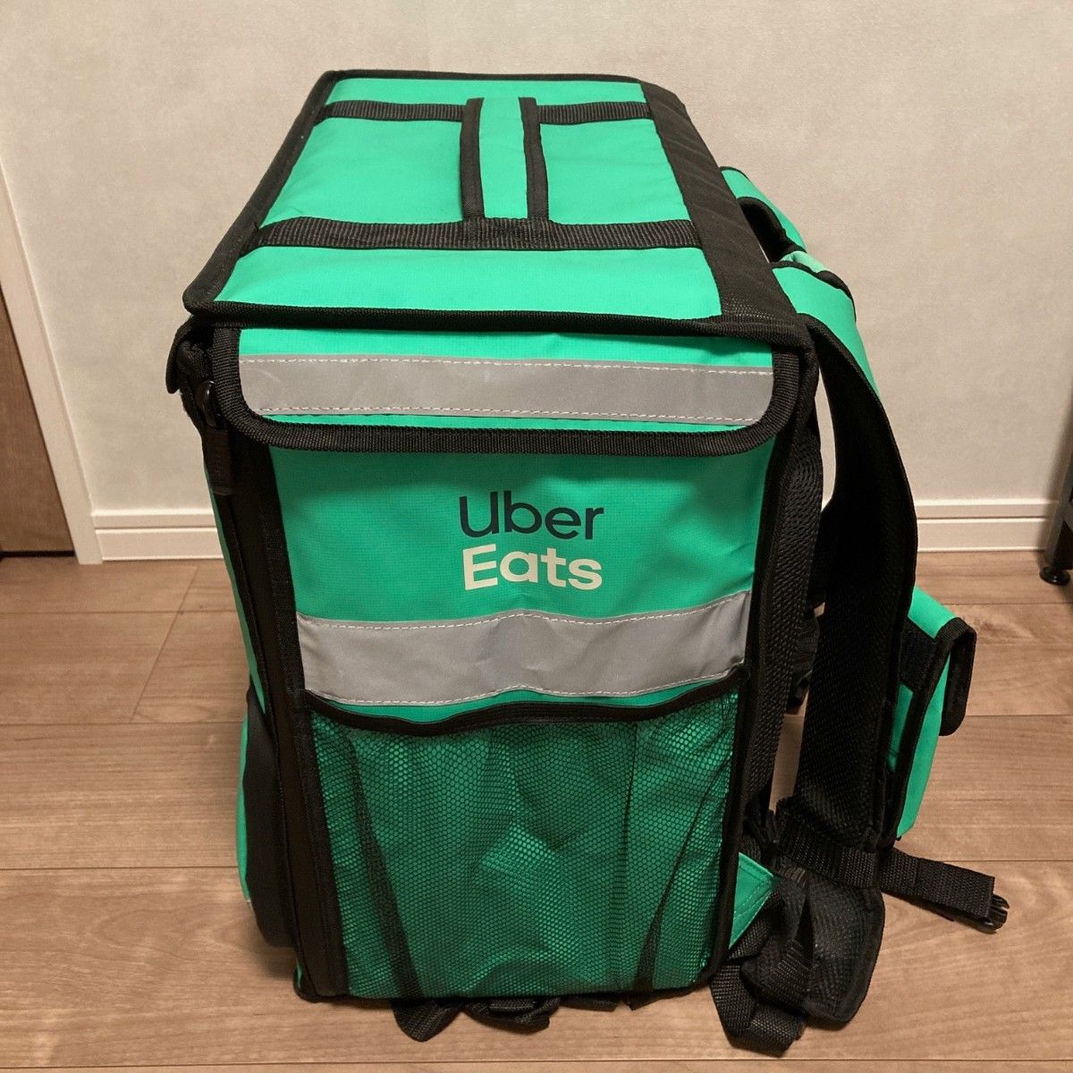 ウーバーイーツ Uber Eats 配達用カバン デリバリーバッグ 緑 ウーバーイーツ Uber Eats 配達用カバン デリバリーバッグ 緑