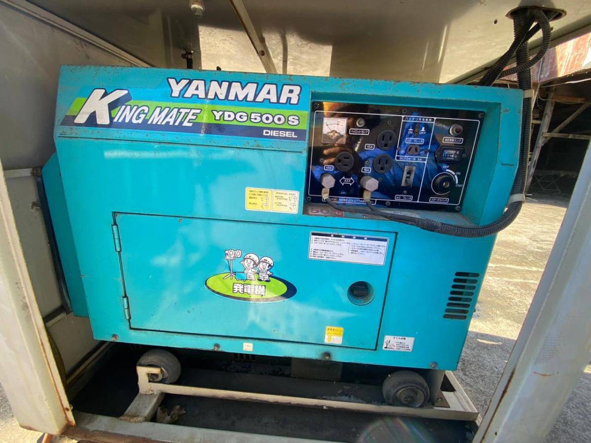 Yahoo!オークション - ヤンマー ディーゼル発電機 YDG500S-5 Yahoo!オークション - ヤンマー ディーゼル発電機 YDG500S-5