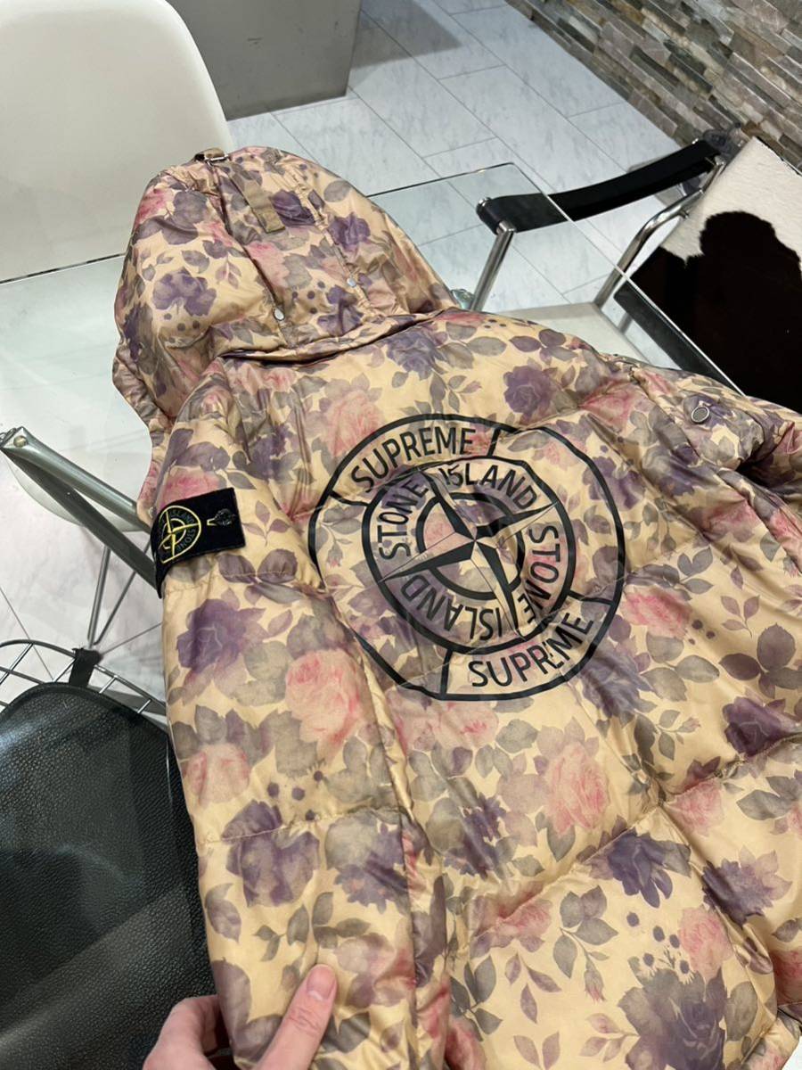 新作入荷!!】 Supreme Stone Island Puffy Jacket サイズ S ダウン