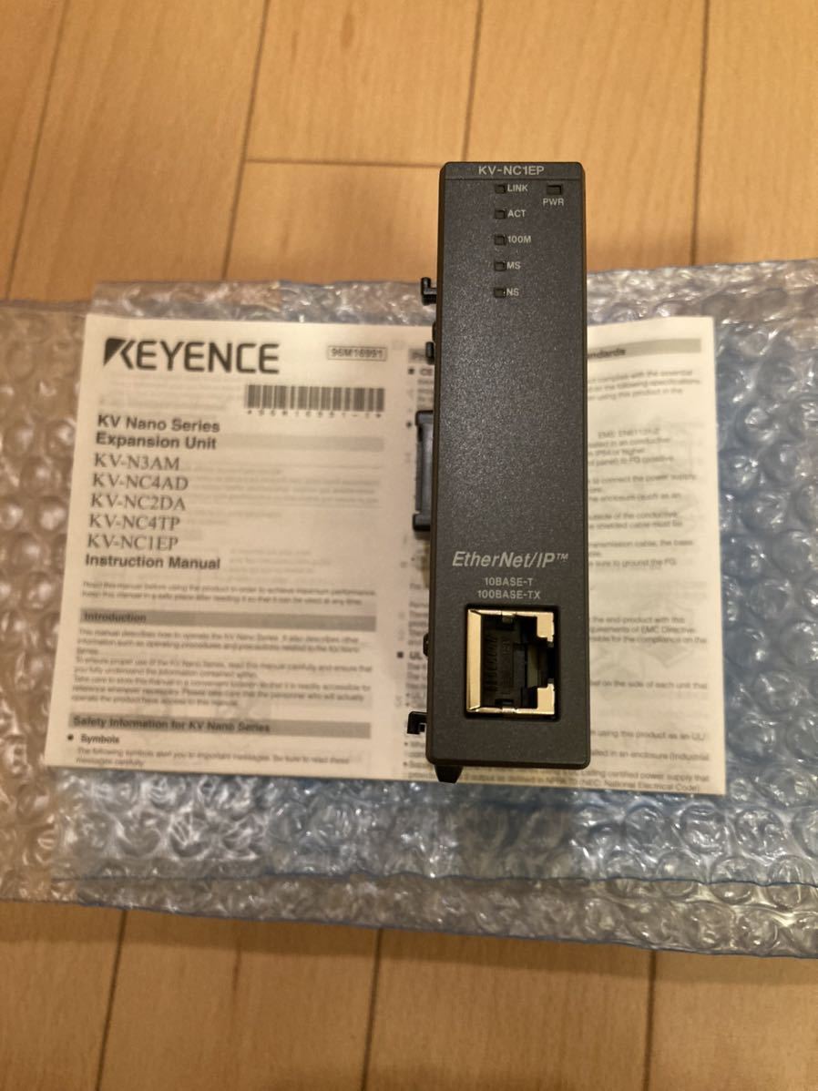 新品未使用】KEYENCE イーサネットユニット KV-NC1EP 1個-