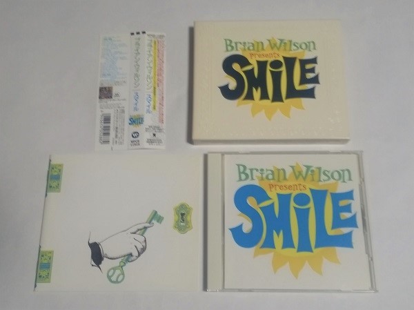 国内盤CD★ブライアン・ウィルソン「スマイル」帯・スリップケース付 ボーナストラック入り Brian Wilson / Smile Beach Boys 関連の画像3