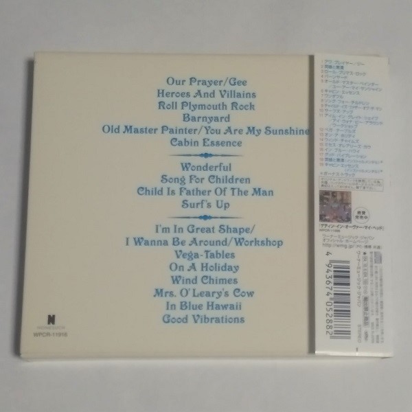 国内盤CD★ブライアン・ウィルソン「スマイル」帯・スリップケース付 ボーナストラック入り Brian Wilson / Smile Beach Boys 関連の画像2