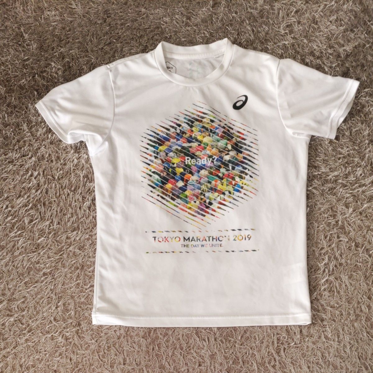 2019東京マラソン 参加Tシャツ(M)&フィニッシャータオル 2019東京マラソン 参加Tシャツ(M)&フィニッシャータオル