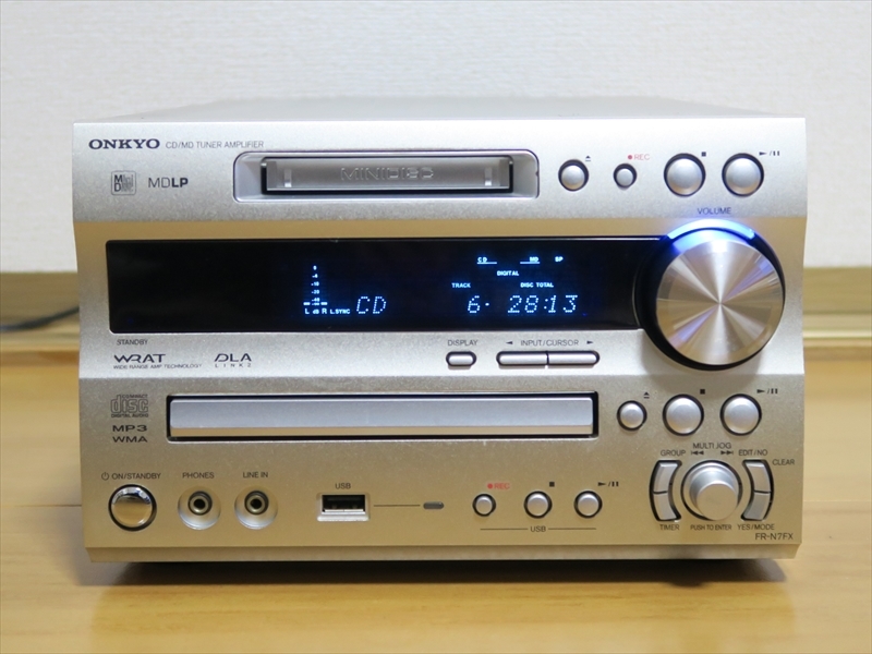 ヤフオク! - ONKYO CD/MD/USBコンポ FR-N7FX 動作...