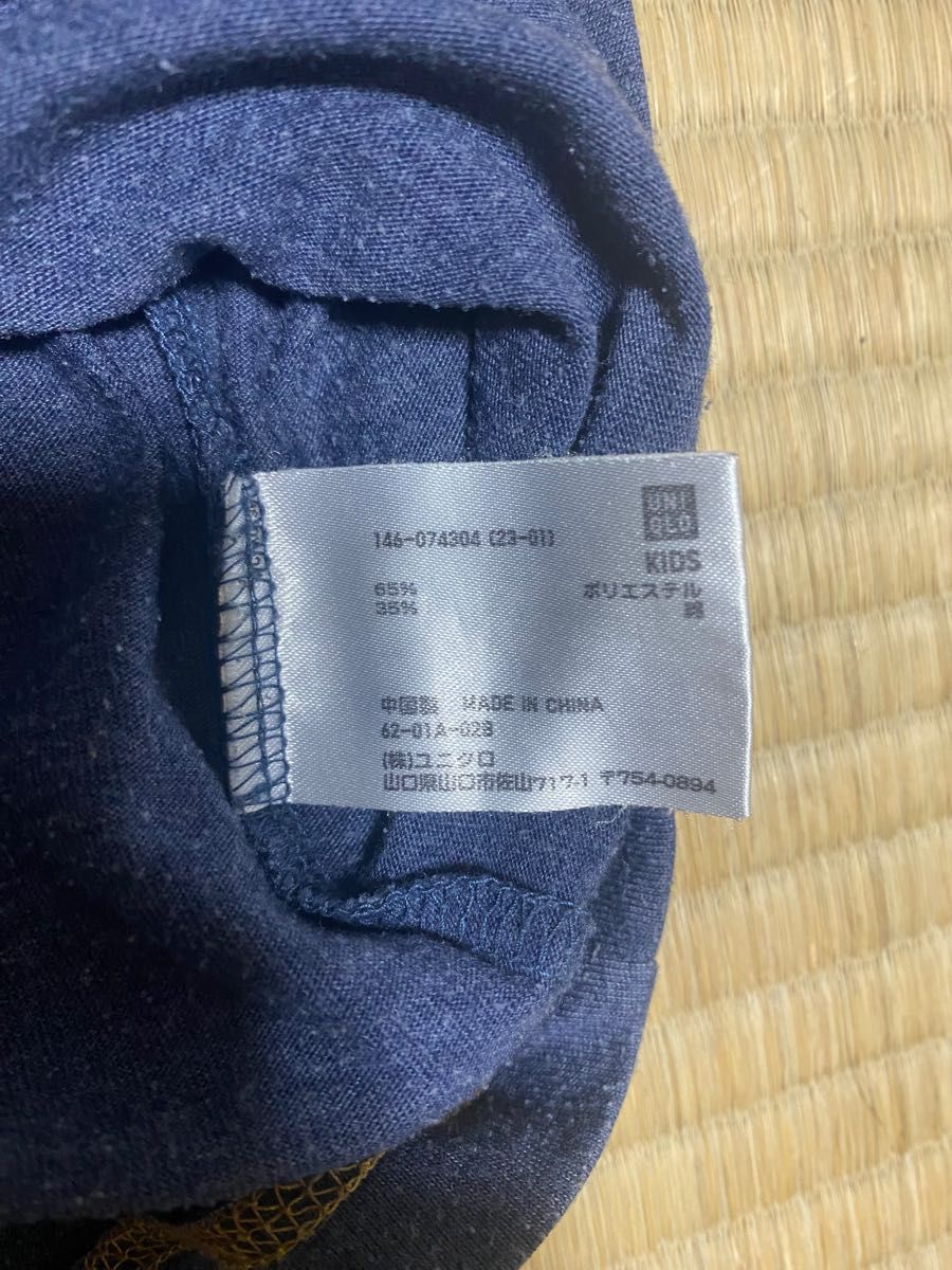 UNIQLO  長袖Tシャツ　子ども用140サイズ