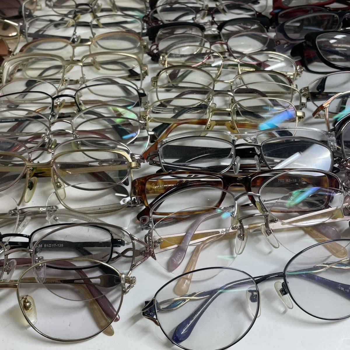 メガネ ジャンクまとめて YSL 眼鏡 サングラス 大量セット メガネフレーム眼鏡ケース付き_画像6