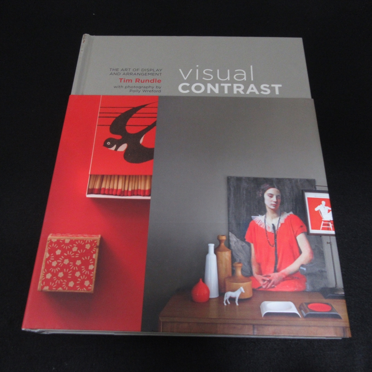 洋書 『Visual Contrast: The Art of Display and Arrangement』 ■送230円 Tim Rundle インテリア・空間デザイン ティム・ランドル 英語★_画像1