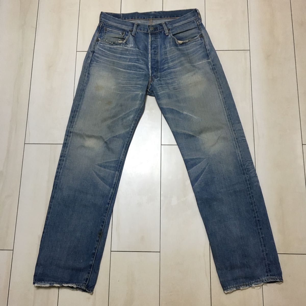Levi's LVC 501 リーバイス デニム W36 鬼ヒゲ ハチノス 赤耳 Levi's LVC 501 リーバイス デニム W36 鬼ヒゲ ハチノス 赤耳