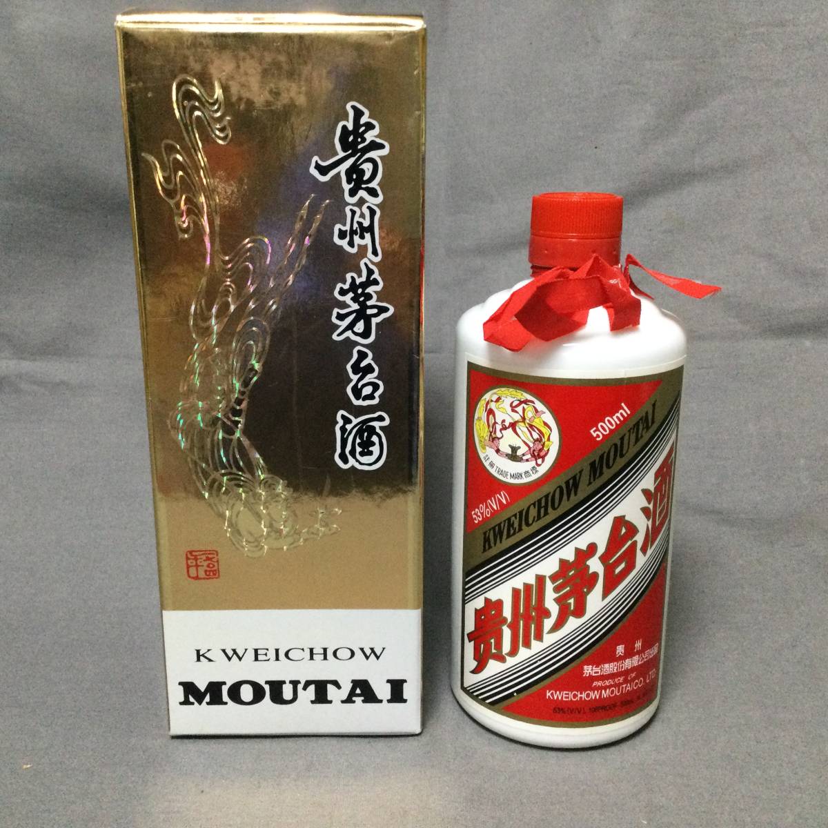 1/20 225527 お酒 貴州芽台酒 MOUTAI 500ml 53% KWEICHOW 中国酒 箱