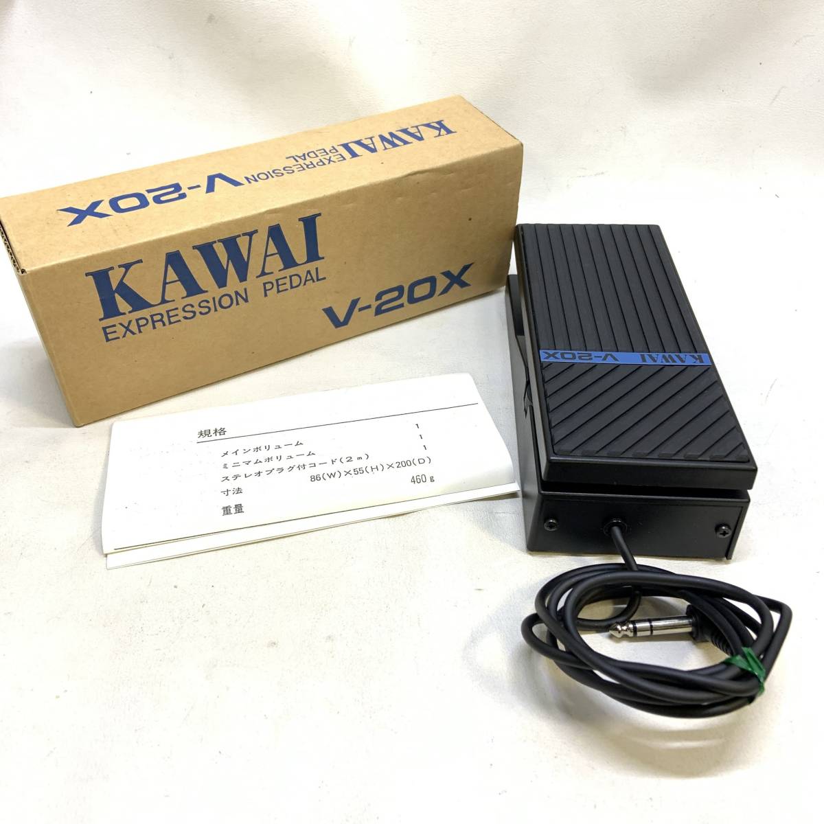 ▼KAWAI カワイ/EXPRESSION PEDAL エクスプレッション ペダル/V-20X/キーボード 電子ピアノ▼K0500の画像1