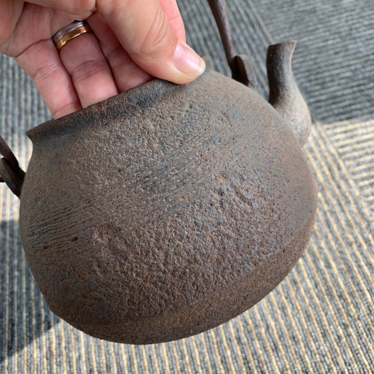 時代物 高木治良兵衛造 茶道具 古美術品 鉄瓶 | www.wolf-brands.de
