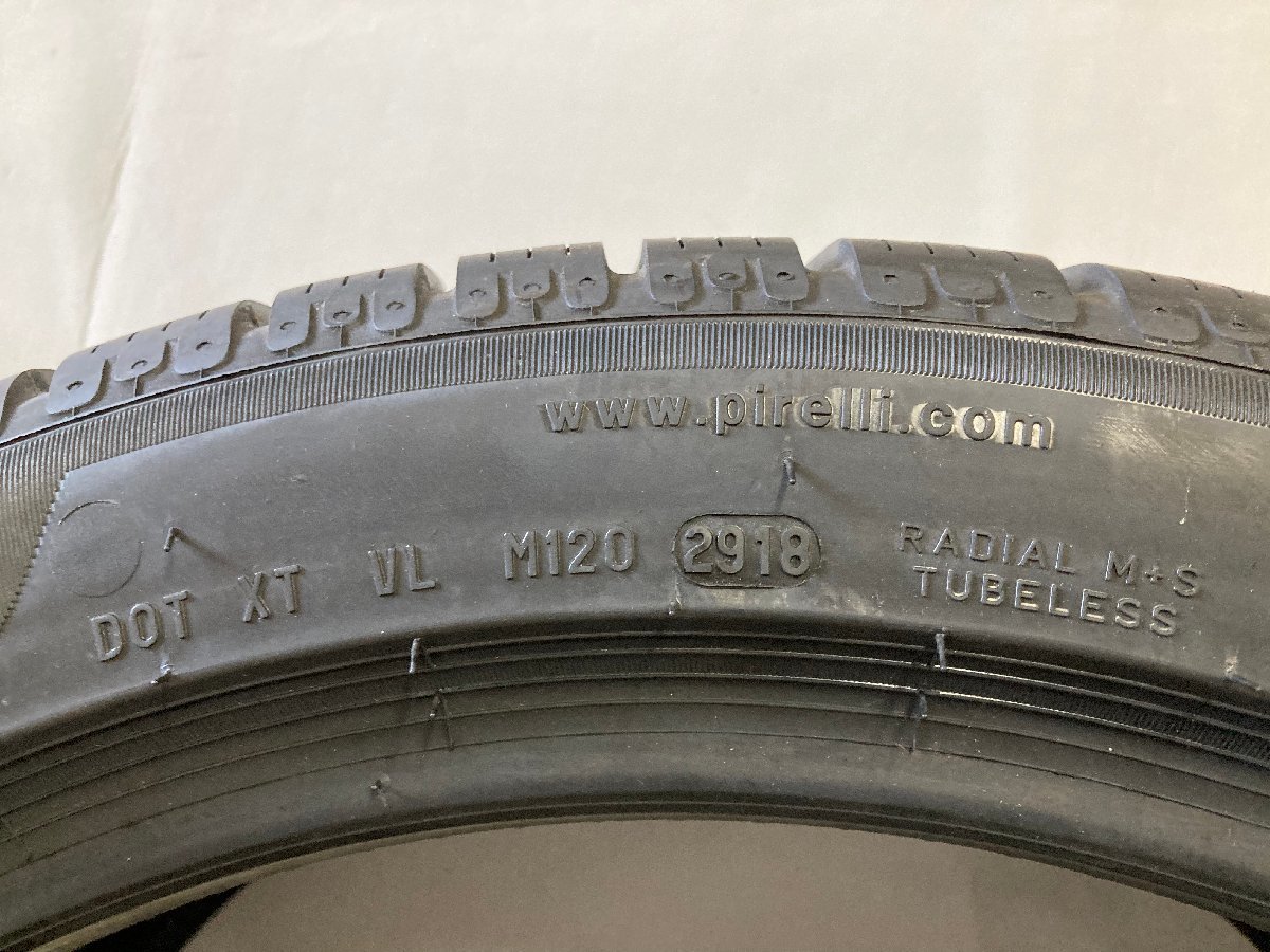 n_スタッドレスタイヤ4本セット 255/40R19 ピレリ ソットゼロ セリエ2 18年製 西桂店_画像3