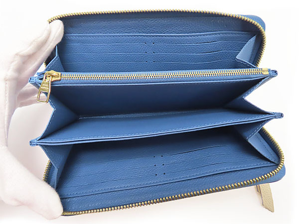 超美品 ルイヴィトン モノグラム ラウンドファスナー長財布 M63925