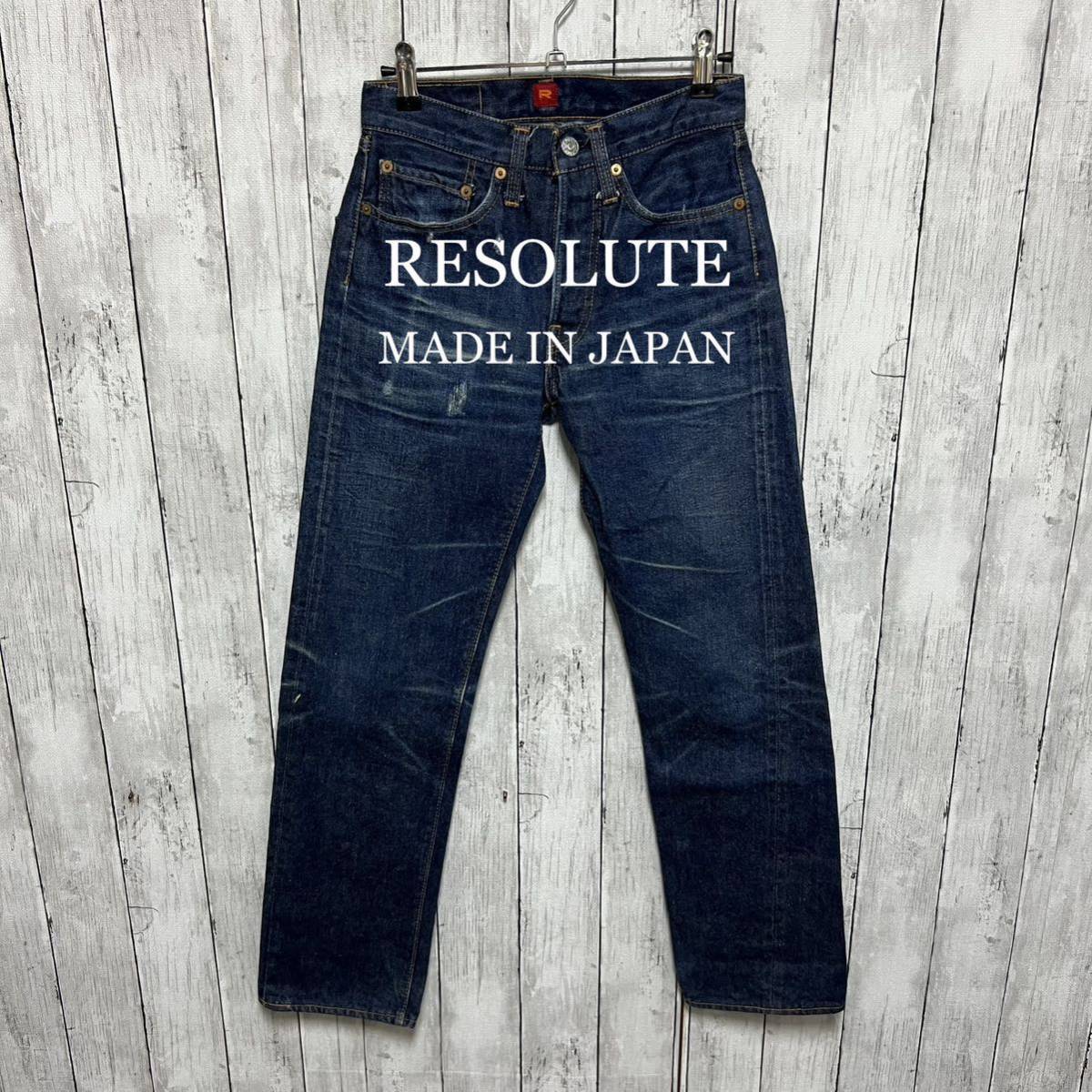 RESOLUTE 710 セルビッチデニム！日本製！_画像1