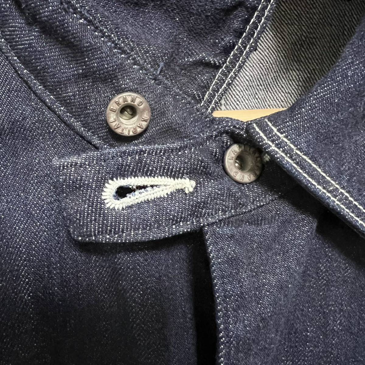 未使用タグ付き KAPITAL デニムカバーオール 日本製|Yahoo 未使用タグ付き KAPITAL デニムカバーオール 日本製|Yahoo