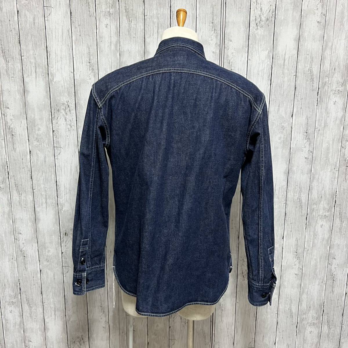美品 THE STRIKE GOLD デニムシャツ 日本製|PayPayフリマ