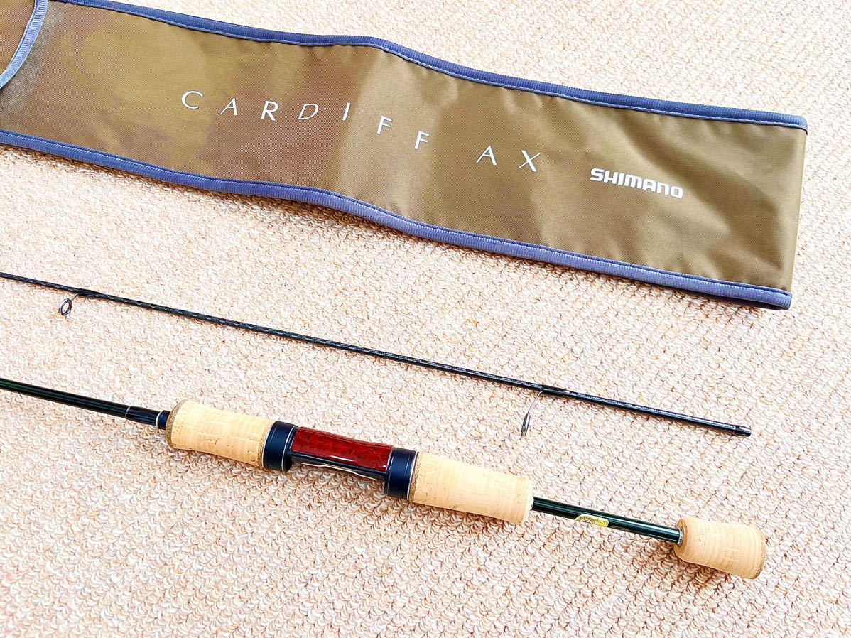 美品 シマノ 21カーディフAX S62XUL-F 現行モデル 使用回数1回のみ