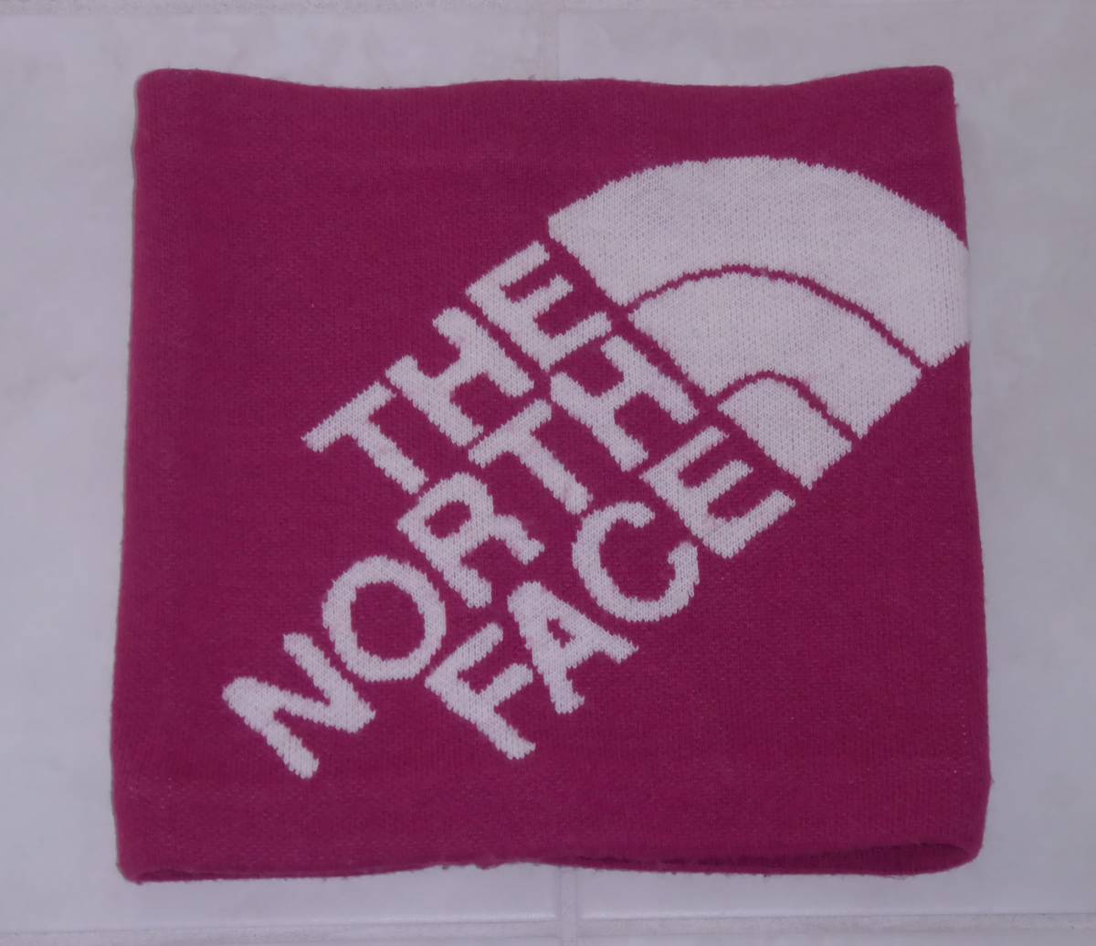 ◆ USED美品！THE NORTH FACE レディース用ニット帽・ネックウォーマー2点セット ◆_画像4