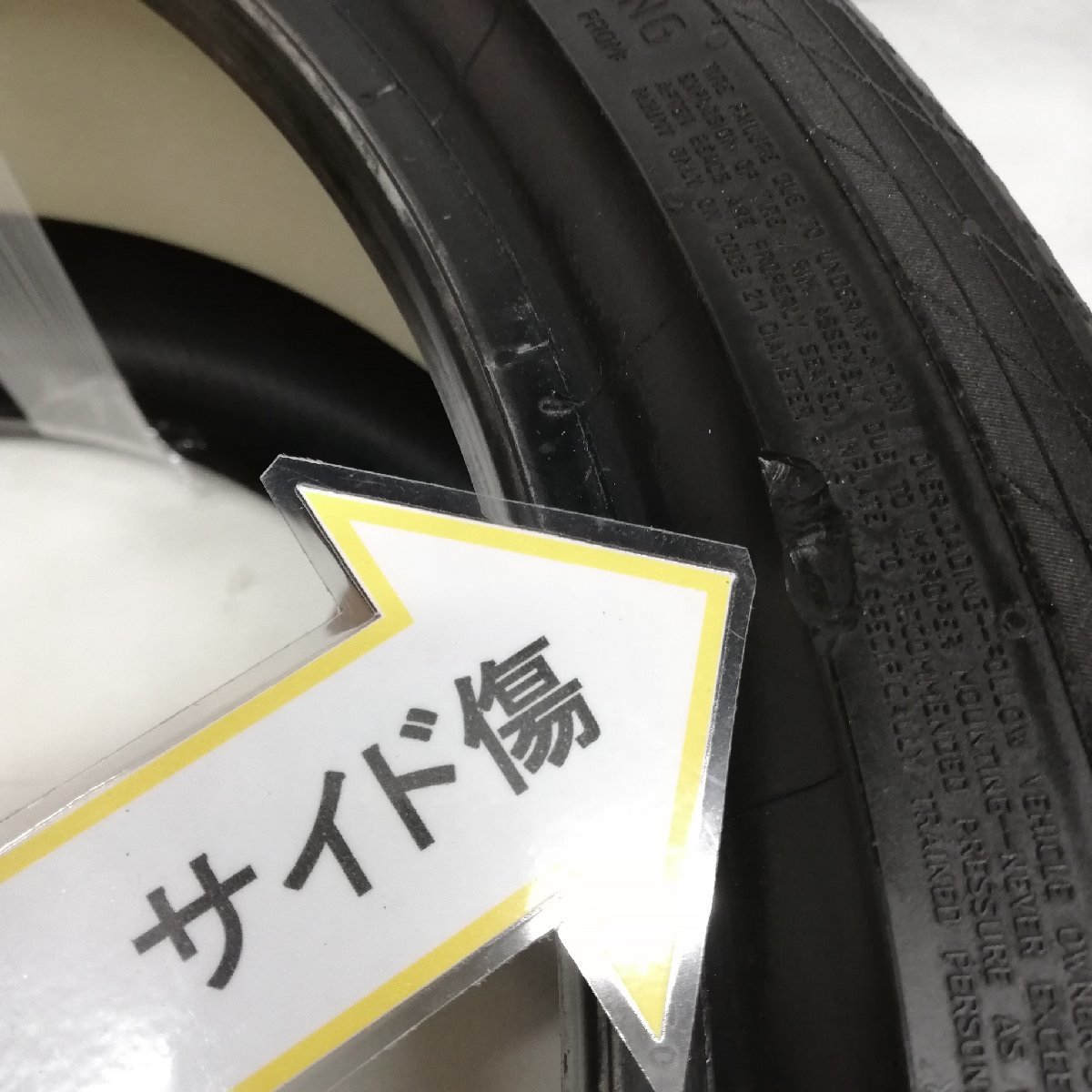 ◆本州・四国は送料無料◆ 訳アリ！ 希少ノーマル 1本 315/30ZR21 コンチネンタル ContiSportContact5P N0 '19 60% ポルシェ 吸音スポンジ_画像9