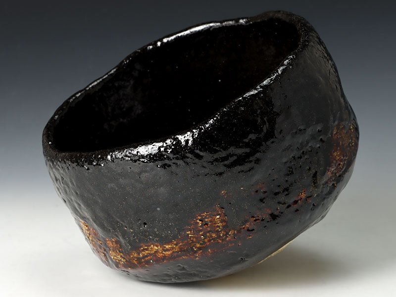 茶道具 黒茶碗 景雲-