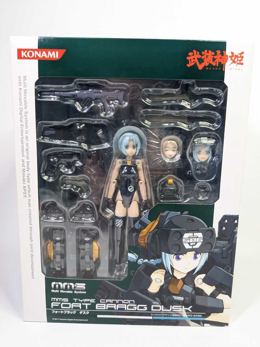 《未開封品(メーカー検品跡あり)　特典クリアファイル付》武装神姫　フォートブラッグ ダスク コナミ