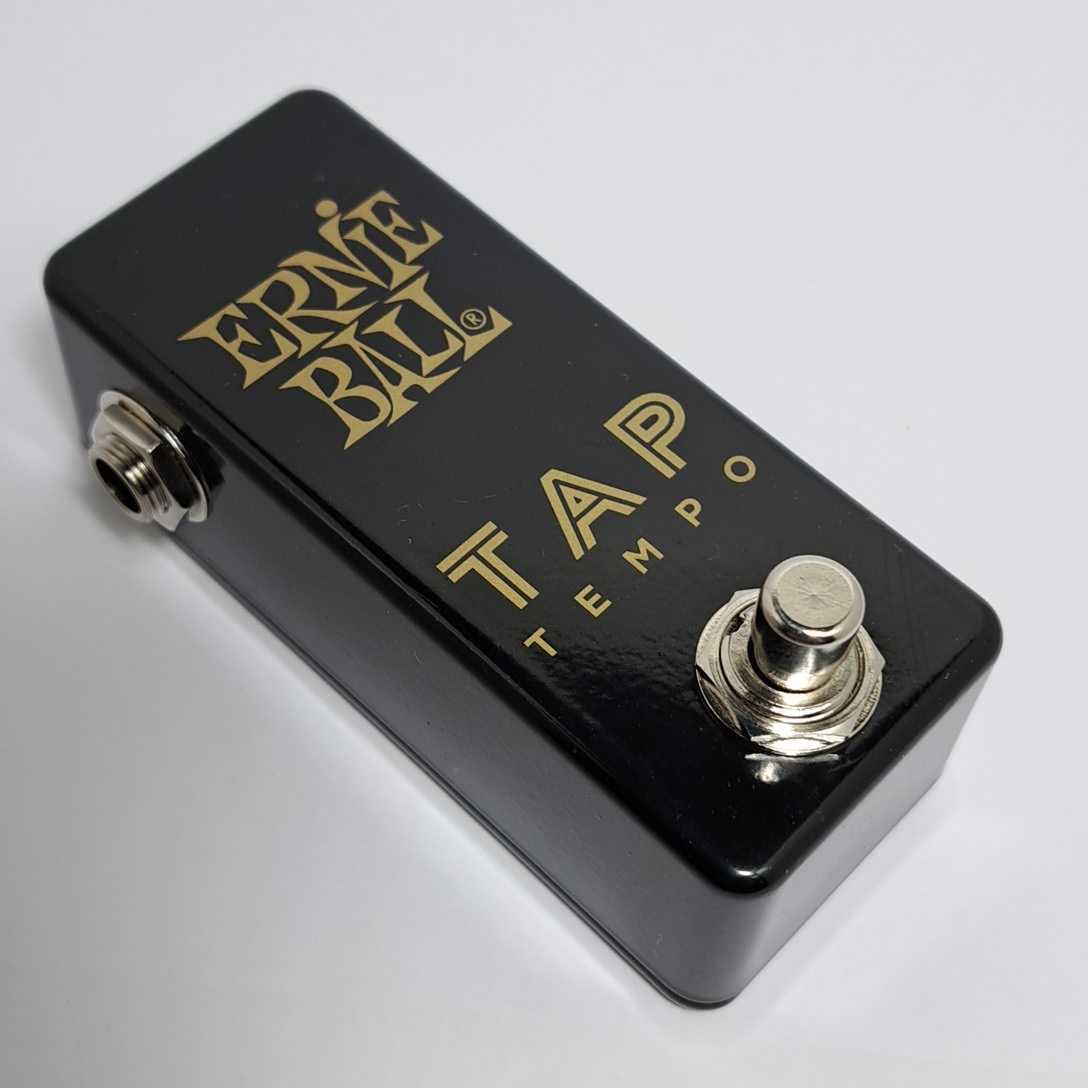 ERNIE BALL foot switch TAP TEMPO box attaching Ernie Ball tap * ton po