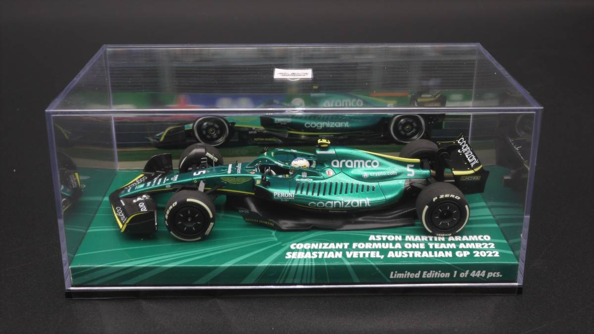 1 43 アストンマーチン F1 AMR22 オーストラリアGP 2022 S.ベッテル #5