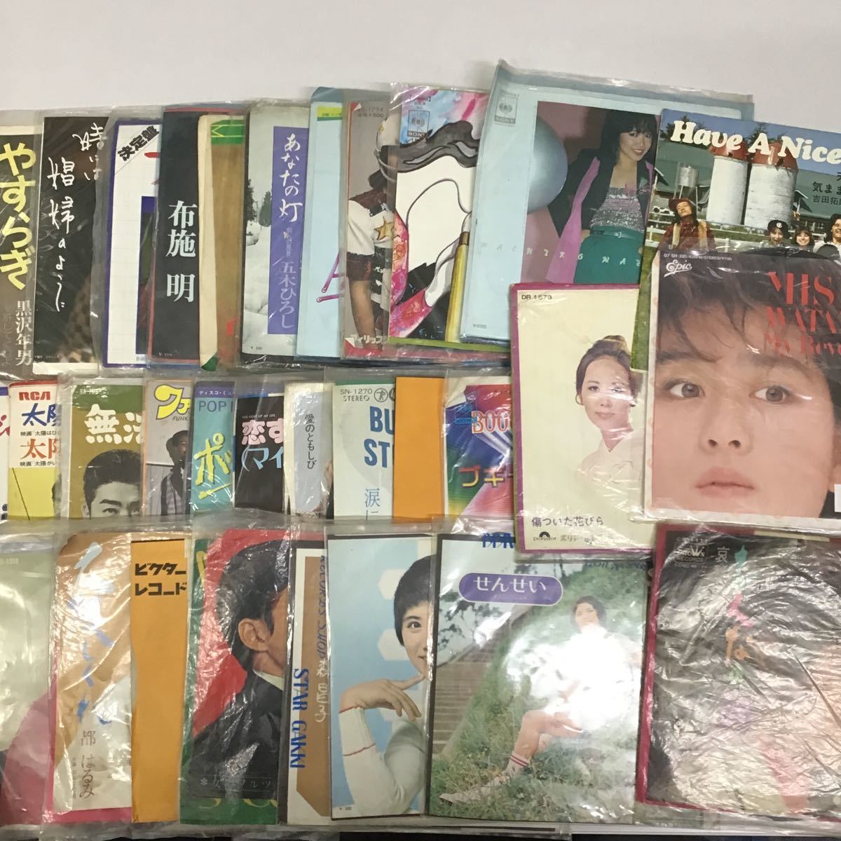 レコードEPレコード大量セットまとめ洋楽演歌森昌子森進一都はるみ渡辺