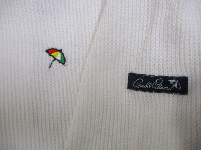 * price cut * Arnold Palmer men's Parker size 3 white double Zip ( stock ) Rena un