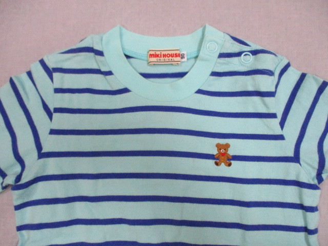 ★値下げ★miki HOUSE　ミキハウス　長袖Ｔシャツ　９０サイズ　２点セット　ORIGINAL、HOT BISCUITS　子ども服_画像7