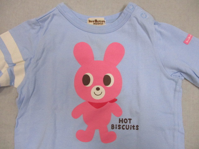 ★値下げ★miki HOUSE　ミキハウス　長袖Ｔシャツ　９０サイズ　２点セット　ORIGINAL、HOT BISCUITS　子ども服_画像3