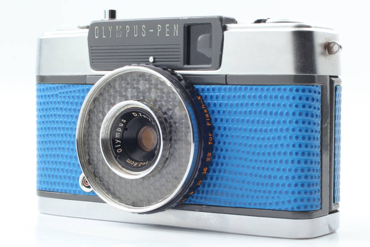 新作モデル D.Zuiko Camera Film 35mm Half EE Pen 【並品】Olympus 28mm 740@sF オリンパス F3.5 コンパクトカメラ