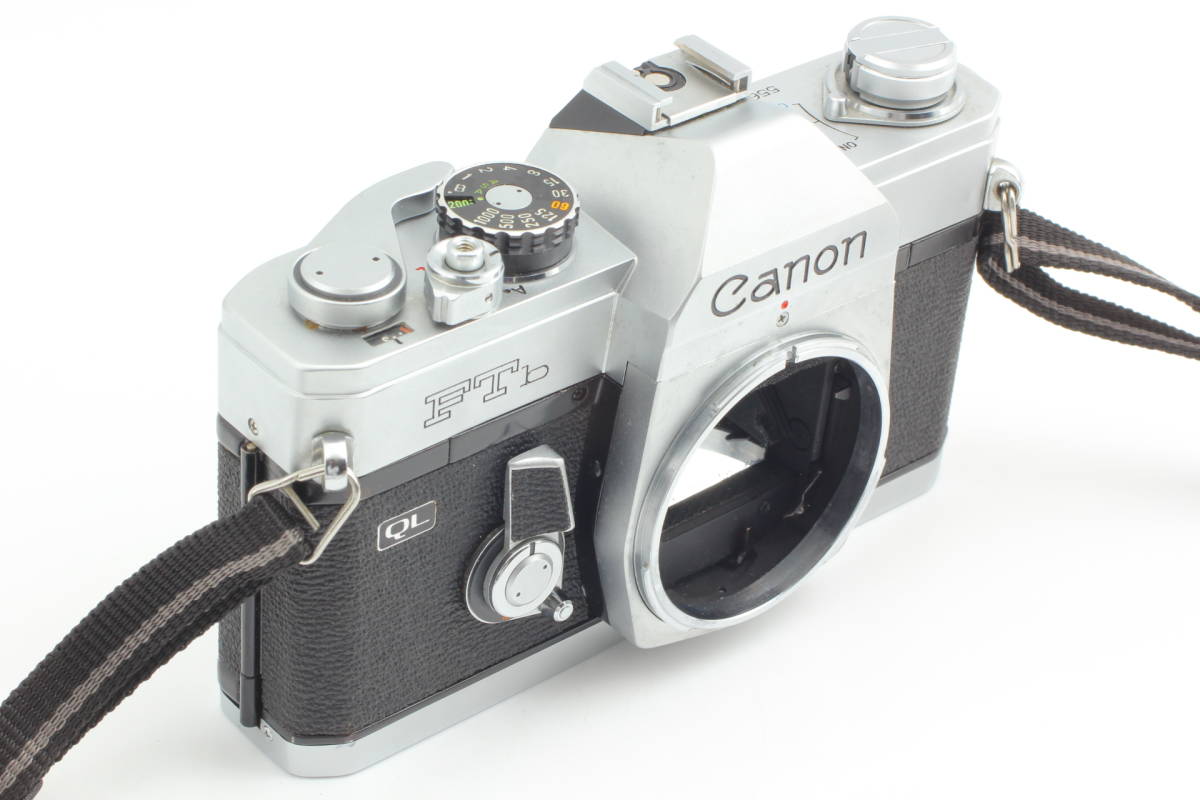 【良品】CANON FTb QL SLR Film Camera w/ FD 50mm F1.8 Lens Meter-OK キヤノン 744@i8_画像4