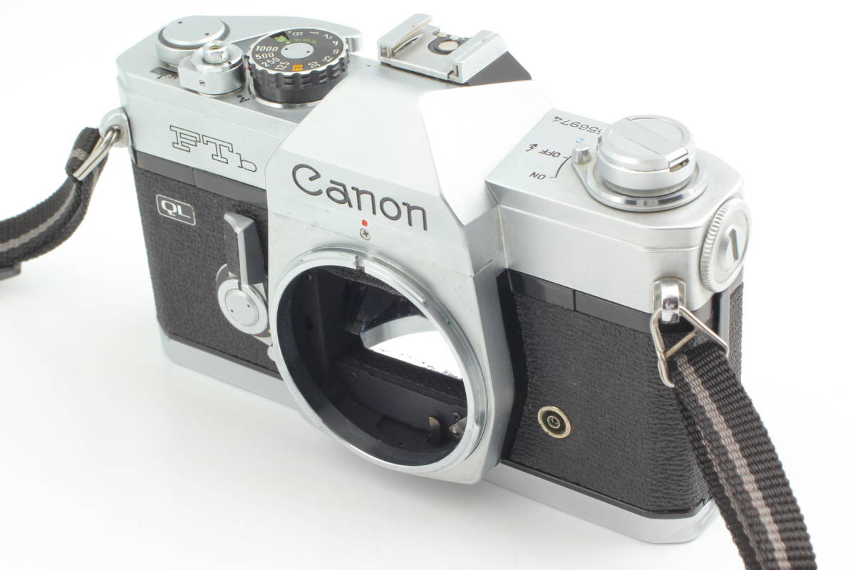 【良品】CANON FTb QL SLR Film Camera w/ FD 50mm F1.8 Lens Meter-OK キヤノン 744@i8_画像5