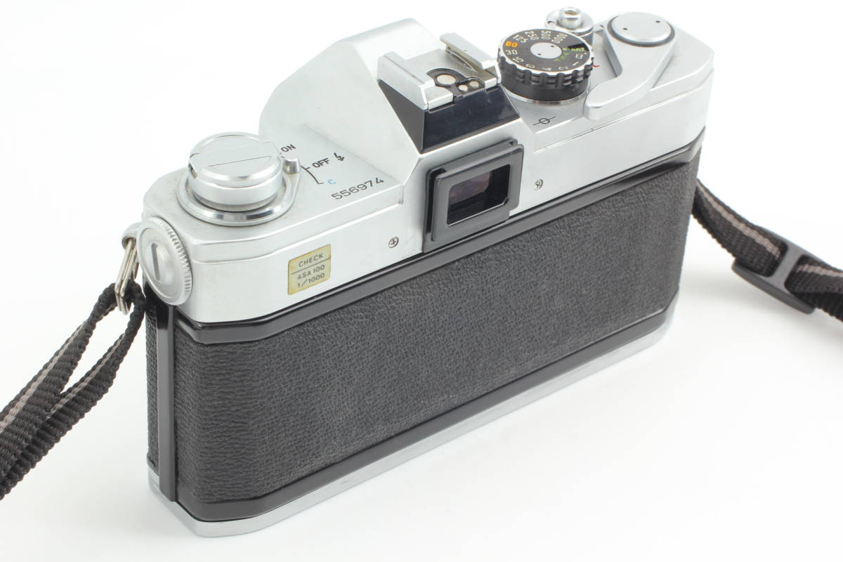 【良品】CANON FTb QL SLR Film Camera w/ FD 50mm F1.8 Lens Meter-OK キヤノン 744@i8_画像6