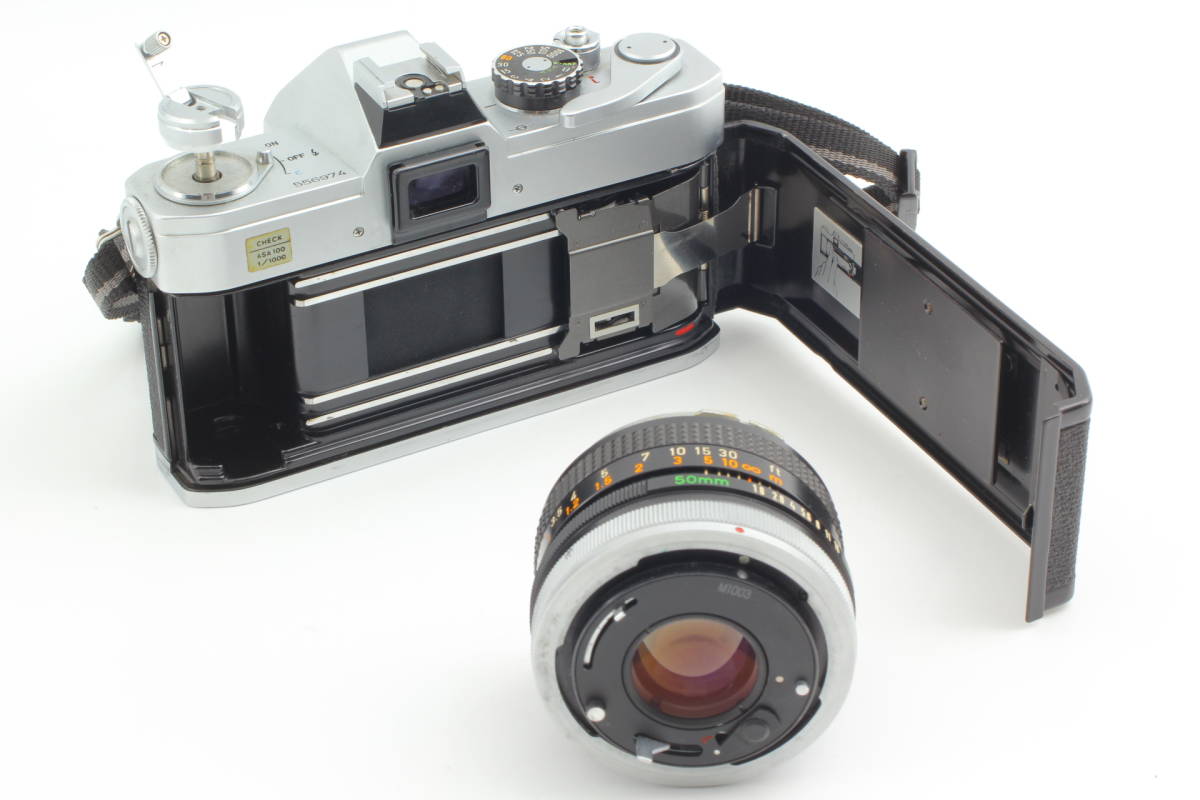 【良品】CANON FTb QL SLR Film Camera w/ FD 50mm F1.8 Lens Meter-OK キヤノン 744@i8_画像10