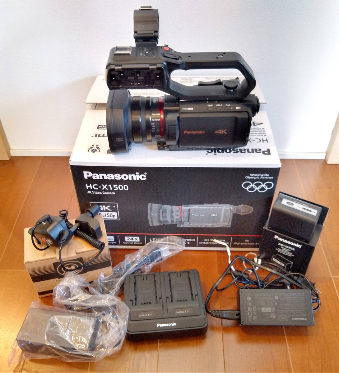 HC-X1500 4Kビデオカメラと別売りハンドルユニット美品 | www.tspea.org