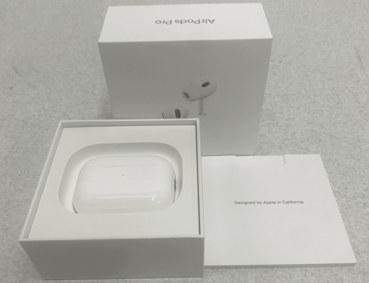 1001096M☆ Apple AirPods Pro 第2世代MQD83J/A ホワイト完品-其他