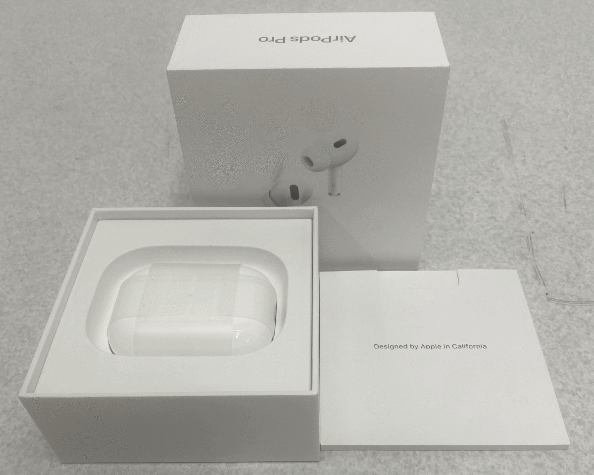 1001095M☆ Apple AirPods Pro 第2世代MQD83J/A ホワイト完品-其他