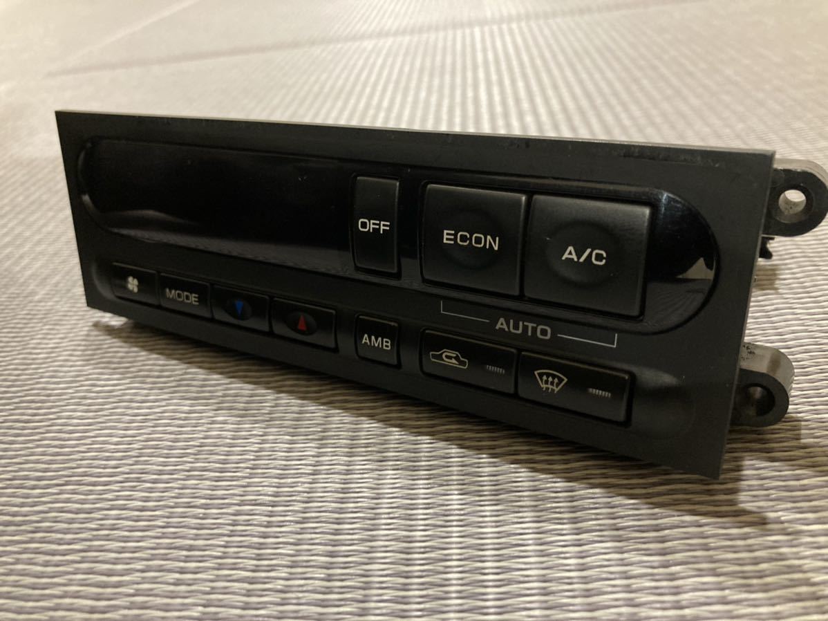 日産純正 BNR32 HCR32エアコンパネル R32 スカイライン エアコン ...
