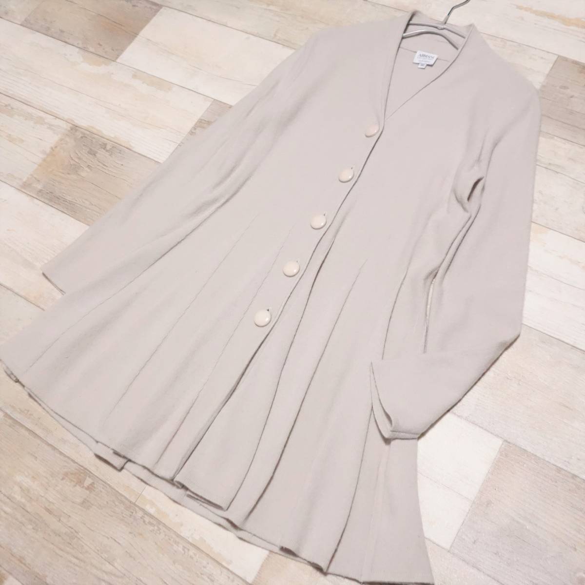 G78 アルマーニ コレツィオーニ ARMANI カシミヤ100% ロング