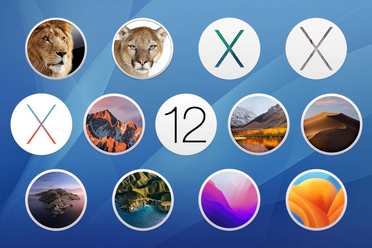 macOS 全12個セット【 Lion 10.7.5 〜 Ventura 13.0 】ダウンロード納品の画像1