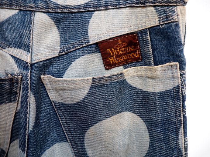 超希少 80'S VIVIENNE WESTWOOD ORB × SPOT オーブ スポット デニム