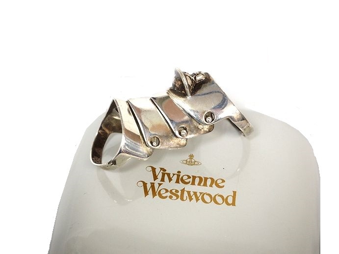 定番入荷 Vivienne Westwood アーマーリング シルバー - リング(指輪)