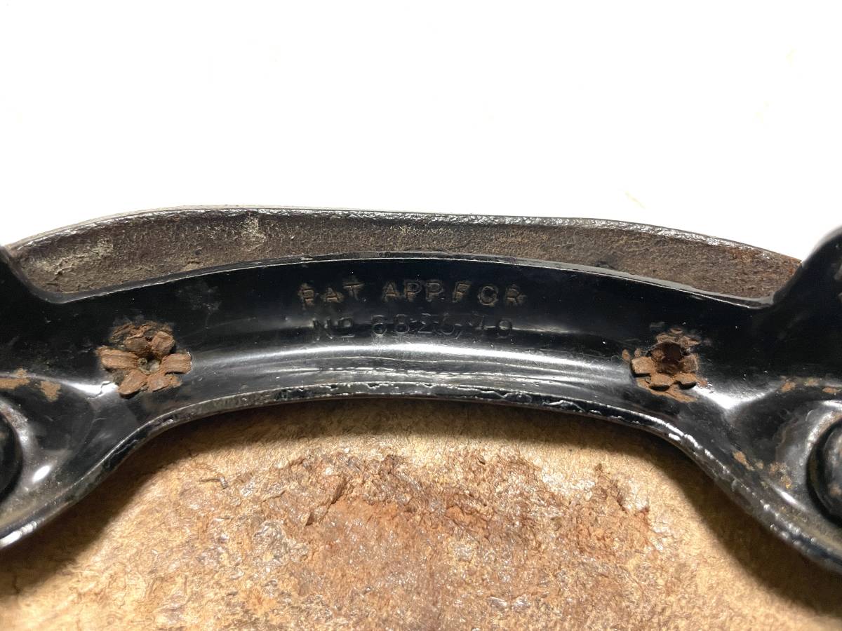 ☆稀少 英国 BROOKS B15 オーバルスタンプ 真鍮バッジ ☆稀少 英国 BROOKS B15 オーバルスタンプ 真鍮バッジ