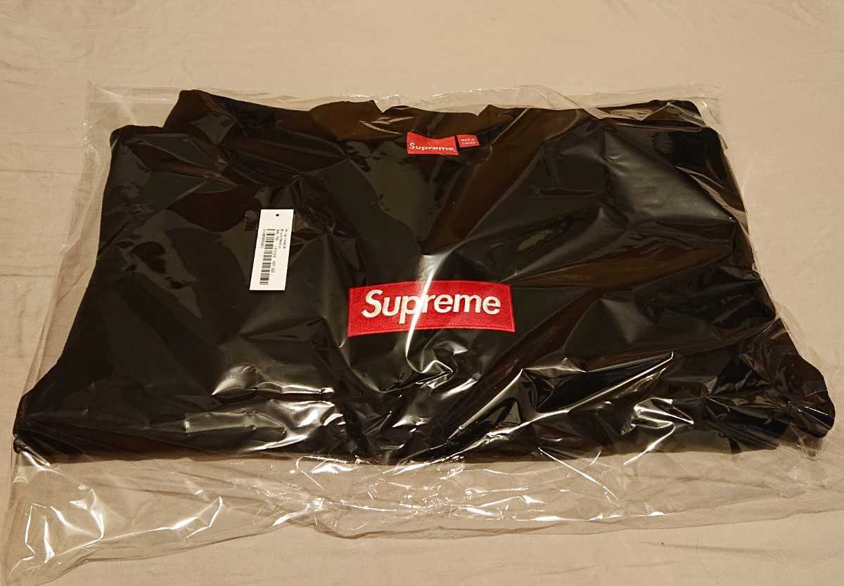 2022 AW Mサイズ Supreme Box Logo Crewneck black ボックスロゴ クルーネック シュプリーム ブラック 黒 Ｔシャツ 22 FW