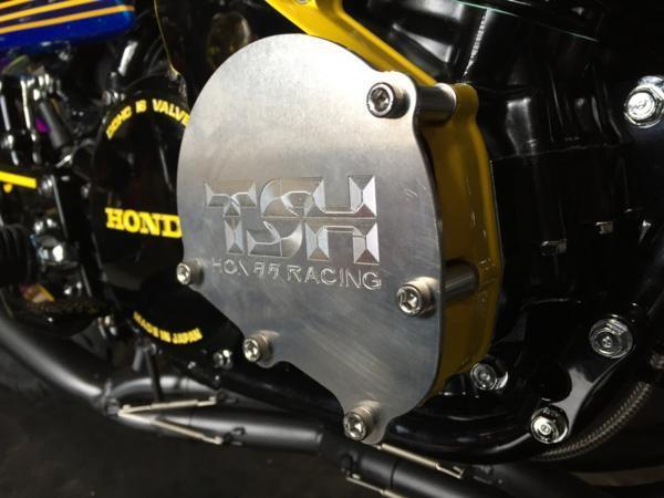 即決 CBX400F CBX400F2 CBX550F CBR400F スタータープロテクターカバー 新品 NC07 PC04 NC17 テクニカルサービス本多 スターターカバー_画像2