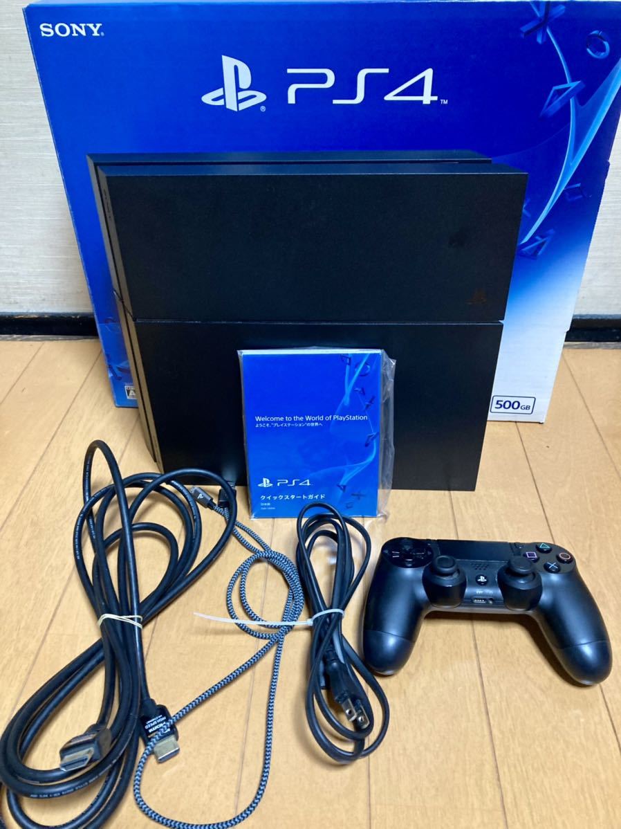 するとコン SONY - プレステ4 本体 ブラック CUH-1200AB01 500G の通販