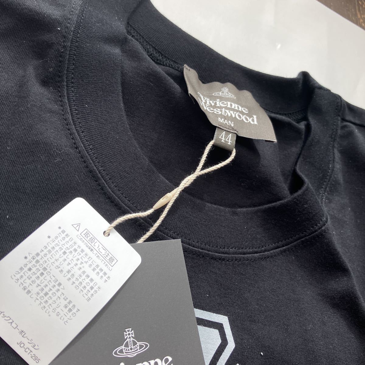 送料込 新品 Vivienne Westwood 半袖Tシャツ44（M相当） 黒② 日本製
